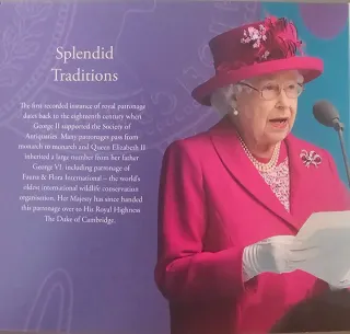 Moneta Commemorativa Regina Elisabetta 2022 UK £5