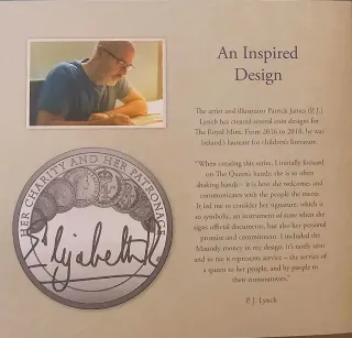 Moneta Commemorativa Regina Elisabetta 2022 UK £5