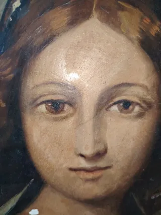 Sagrada Familia Pintura Antigua