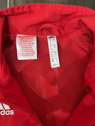 Adidas Tiro Giacca Allenamento Rossa