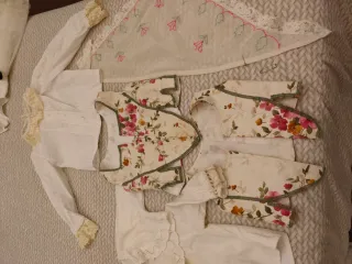 Traje de huerta y cancán fallera niña 1-2 años