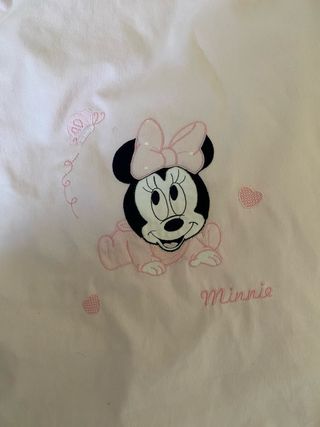 Set lettino Minnie: paracolpi, lenzuolo, piumino