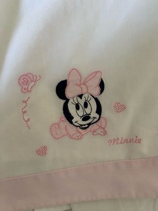 Set lettino Minnie: paracolpi, lenzuolo, piumino