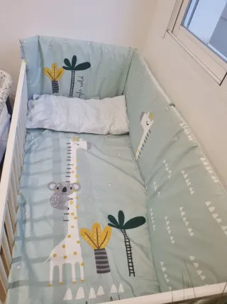 Funda Nórdica y Chichonera Cuna Jungle