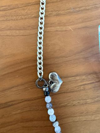 Collana con ciondolo cuore e catena