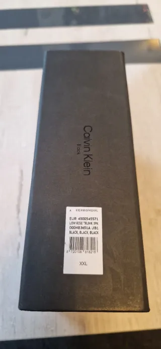 Calvin Klein Black Low Rise Trunk 3 Pack