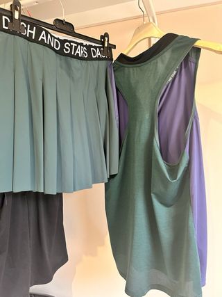 Conjunto Padel Dash and Stars Verde y Morado