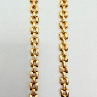 Pulsera Cartier de oro de 18k, 10 g, 21 cm.