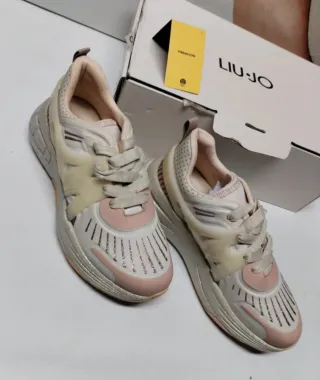 Sneakers Liu Jo donna rosa e bianche