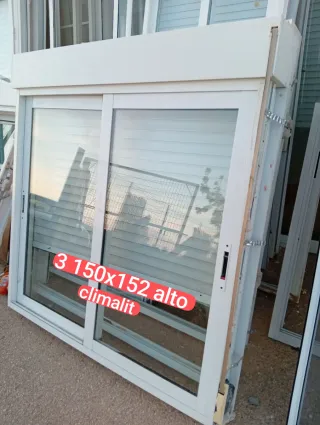 Ventana aluminio 120x126