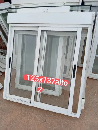Ventana aluminio 120x126