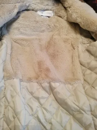 Chaquetón marrón chica