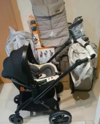 Cochecito Jane Muum Pro2 3 piezas + Accesorios