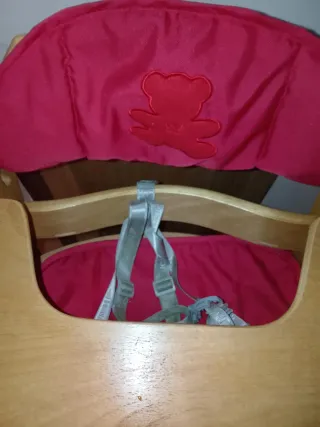 Trona evolutiva de madera para bebé y niños Safety