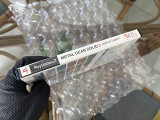 Metal Gear Solid 2 Playstation 2 Shareholder Cover