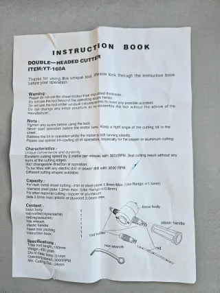 Cortador Doble Cabezal YT-160A