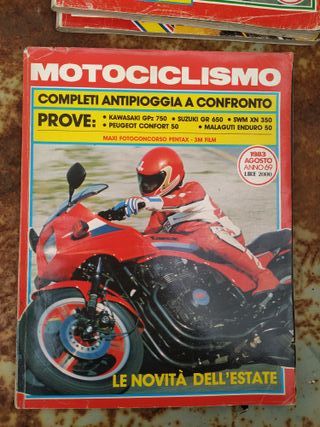 Motociclismo Agosto 1983 Kawasaki Suzuki SWM