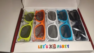 Gafas LG Cinema 3D - Pack Fiesta (5 uds)