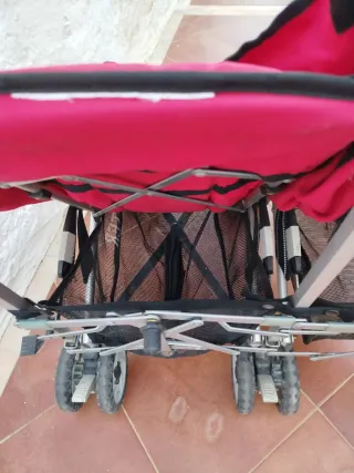 Silla gemelar MS totalmente plegable, muy práctica
