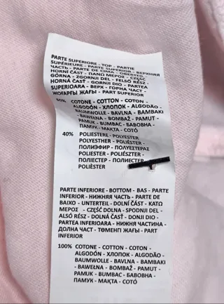 Pigiama bambina Lisa Simpsons nuovo