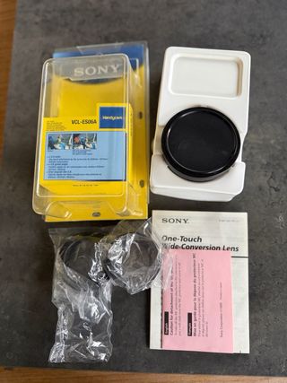 Lente Sony Wide Conversion x0.6 VCL-ES06A