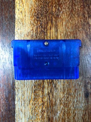 Pokémon Sapphire Version gameboy advance GBA eng