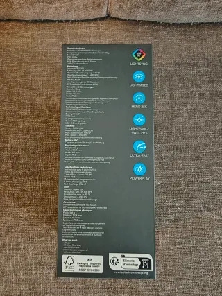 Logitech G502 X Plus LIGHTSPEED RGB Gaming Mouse