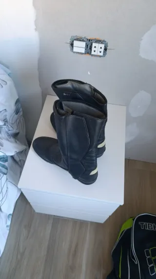 Botas de moto Hobo piel negra talla 44