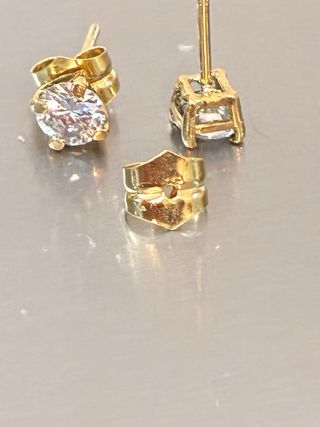 Pendientes Oro 18k Diamante 1.36 Ct
