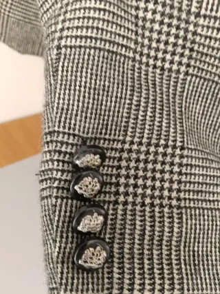 Blazer Ralph Lauren Cuadros Gris