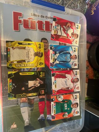Cromos Adrenalyn XL Fútbol lote rosalina