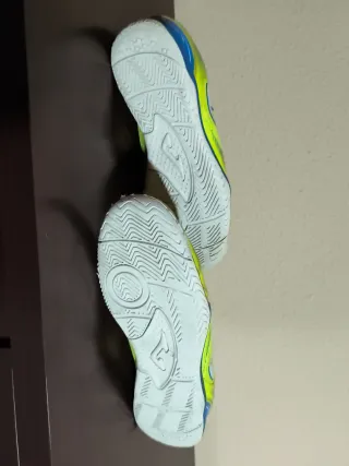 Zapatillas Fútbol Sala Joma Verdes y Azules