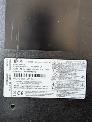 Televisión LG 47 47LN5400 con mando