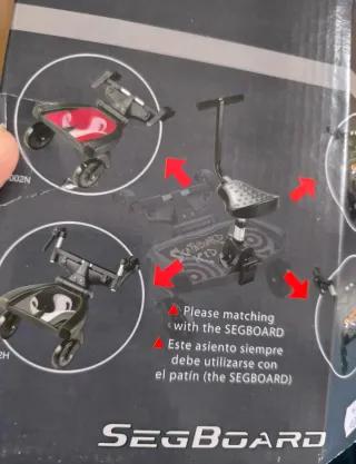 Pack Patín y Asiento Segboard Bebé