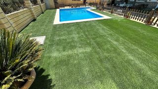 Césped artificial reciclado