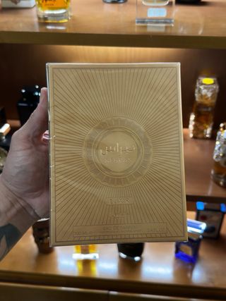 Perfume Nebras Elixir Lattafa Original Dorado