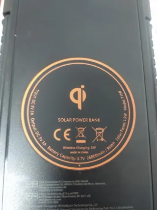 Batería Externa Solar