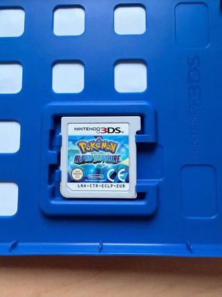 Pokémon Zafiro Alfa Nintendo 3DS - NO FUNCIONA