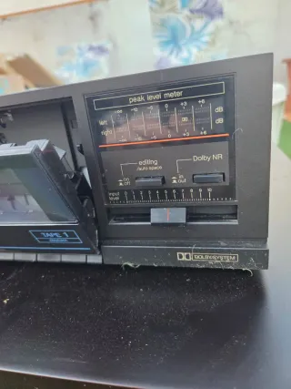 Technics RS-T10 Lector Doble Cassette Perfecto