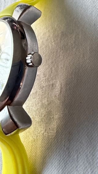 Orologio Madonna Giallo Fluo Cinturino Silicone