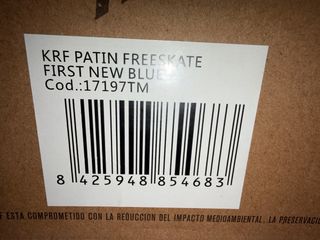 Patines KRF Ajustables 32-35 Nuevos
