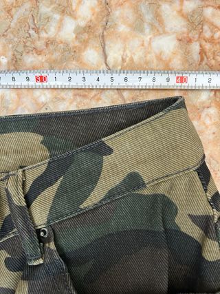 Jorts mimetici 7/8 con tasche