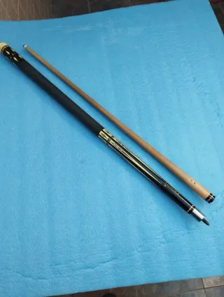 Taco de billar acrílico y madera