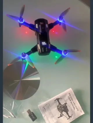 Dron M6 Plegable Doble Cámara