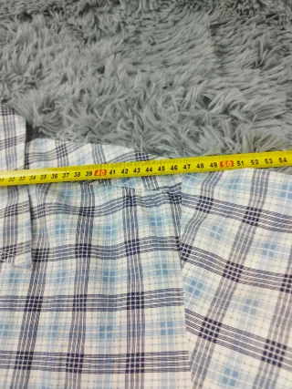 Camisa Diesel cuadros azul y blanco