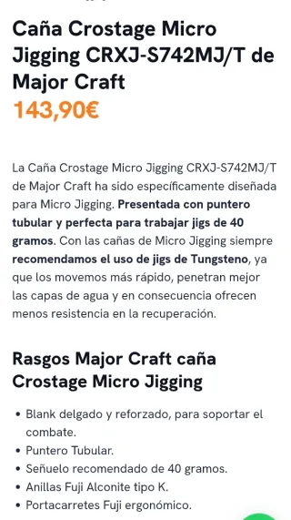 MAJOR CRAFT JIGGING