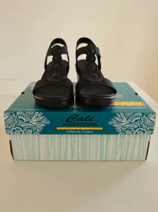 Skechers Rumble On Slay Queen Sandalias Mujer