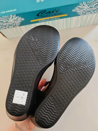 Skechers Rumble On Slay Queen Sandalias Mujer