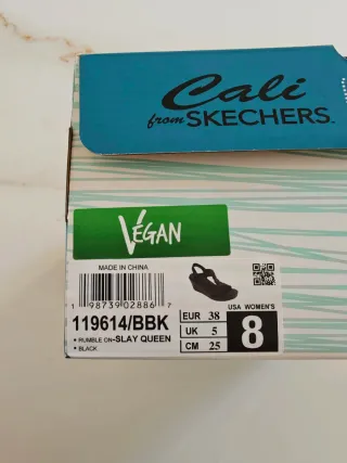 Skechers Rumble On Slay Queen Sandalias Mujer