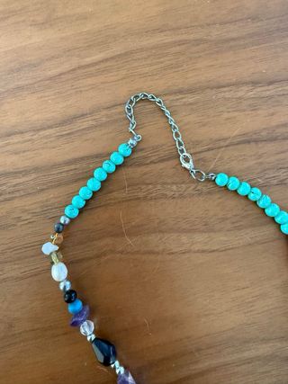 Collana colorata pietre dure turchese